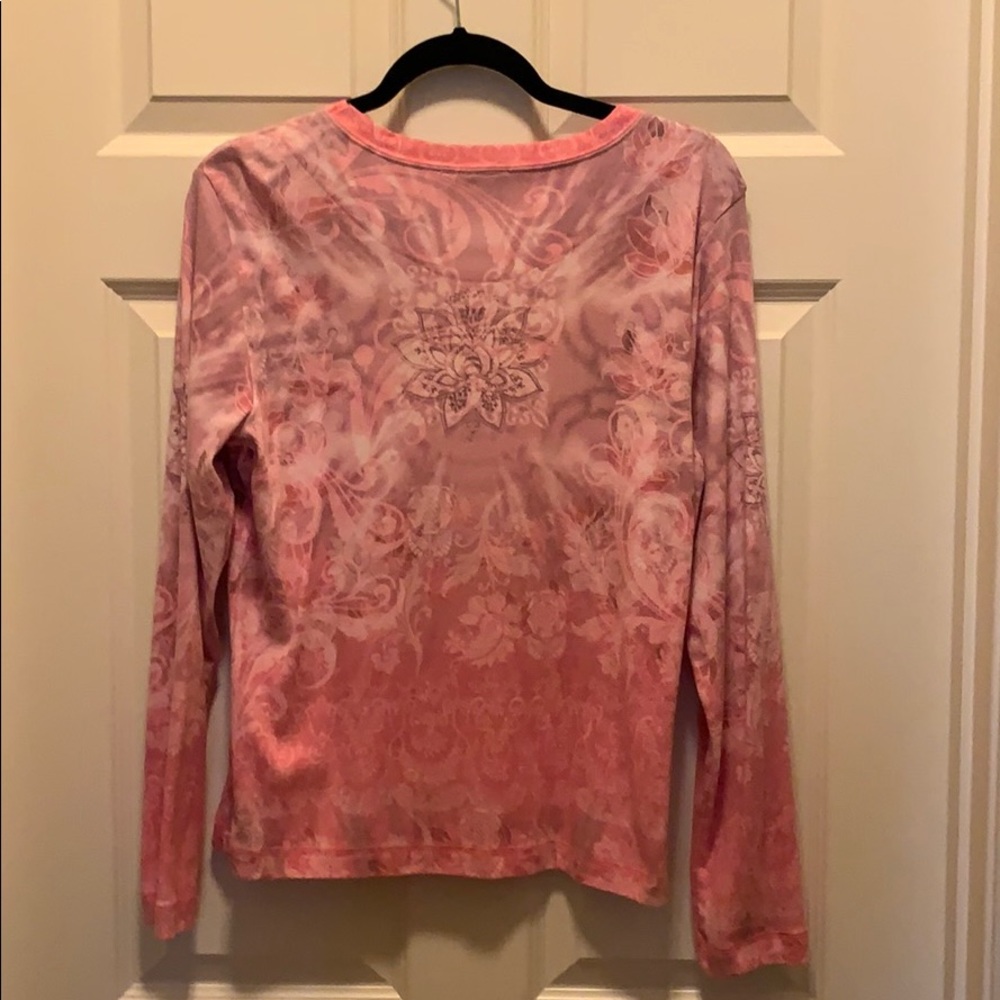 Apt 9 Ladies Long Sleeve Tee Top - Picture 7 of 8